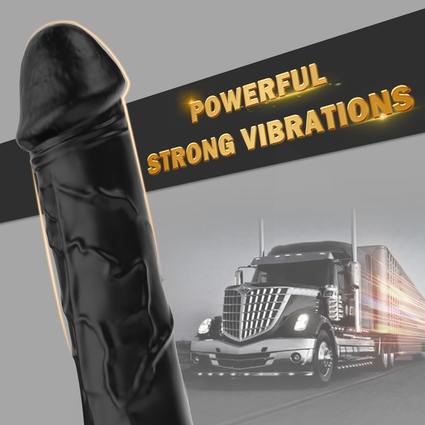 G Spot Dildo Vibrator -  Adult Female Sex Toys with 10 Vibrations, Realistic Silicone Dildos Finger Vibrators for Multiple Stimulation, Clitoris Stimulator for Solo and Couples Pleasure(Black)