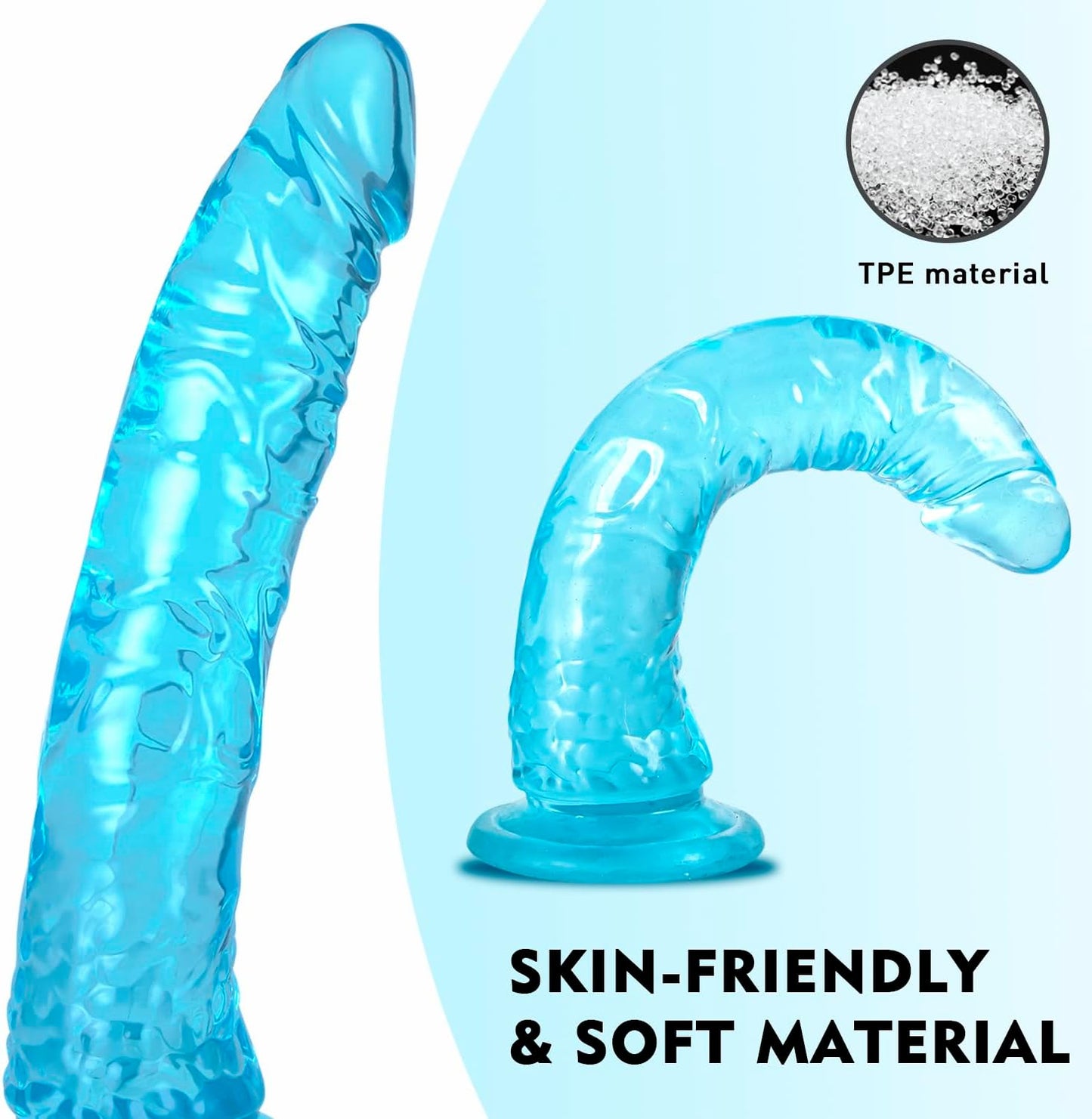 11 Inch Sex Toys Dildo Realistic Silicone Dildo, Safety Material for Clitoral Vagina and Anal Stimulation with Strong Suction Cups, Sex Adult Toys for Women and Couple - XL