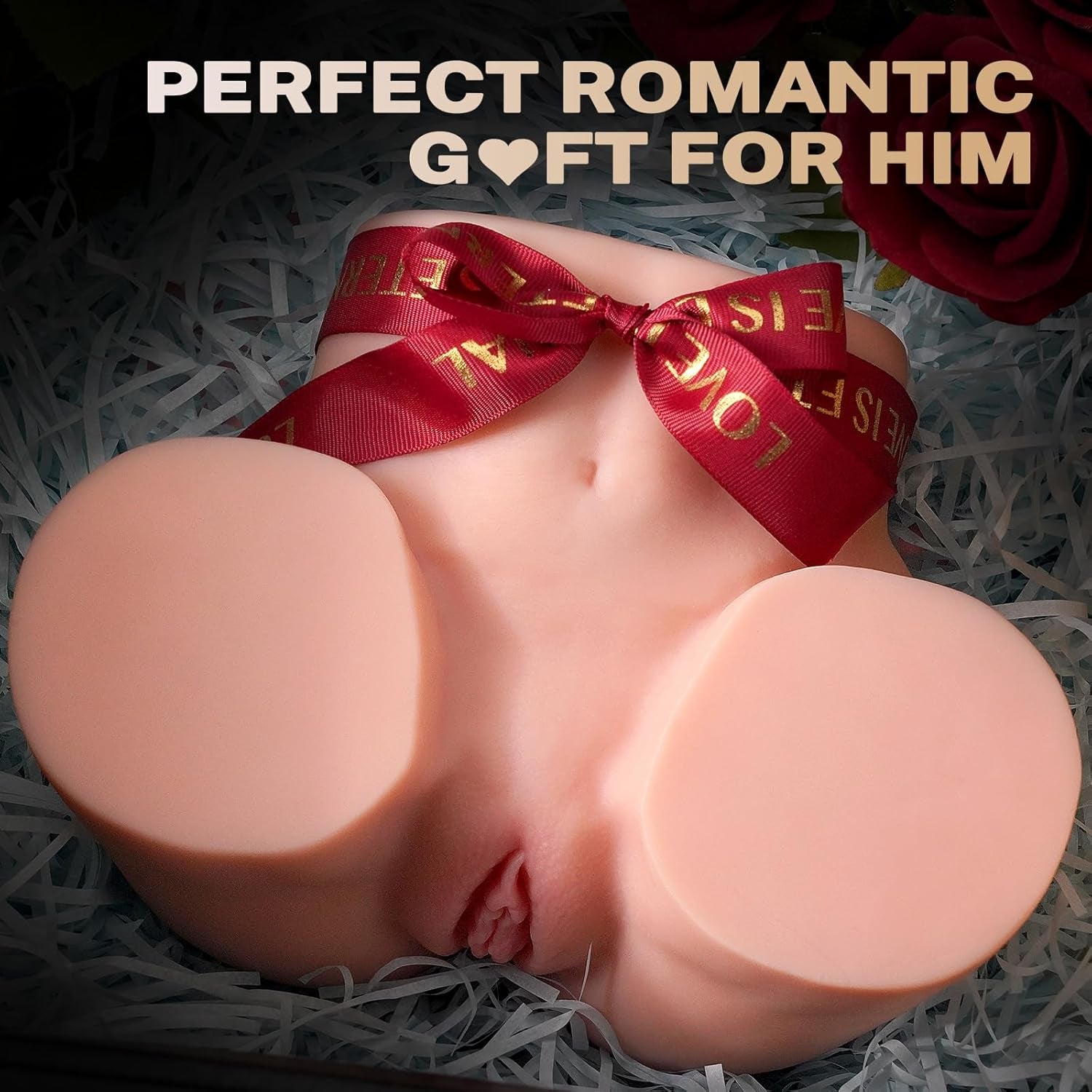 Pocket Pussy Male Sex Toys -  5.5LB Sex Dolls Male Masturbator Entry-Level Ass Adult Sex Toys for Men, Realistic Female Adult Torso Mini Butt Stroker with Tight Vaginal Anal Hip Brandi