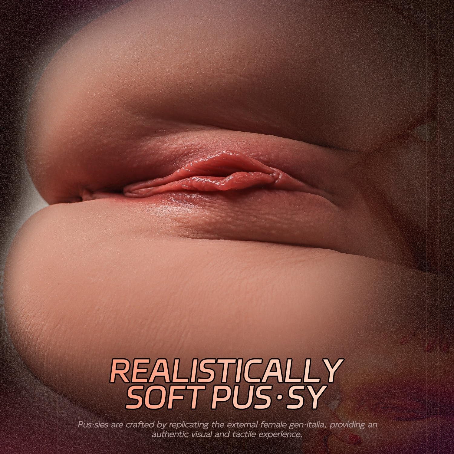 Male Masturbator Sex Doll for Men Pocket Pussies Realistic Adult Sex Toys for Men, 5.8LB Entry-Level Ass Lifelike Soft Butt with Vagina and Anal Channel for Several Sex Positions (Wheat)